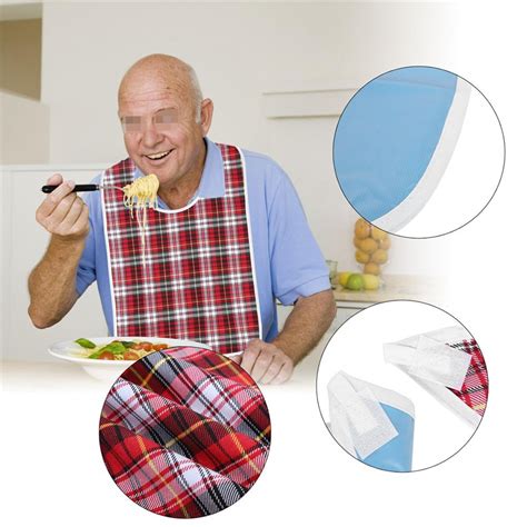 adult bibs waterproof|adult bibs for seniors waterproof.